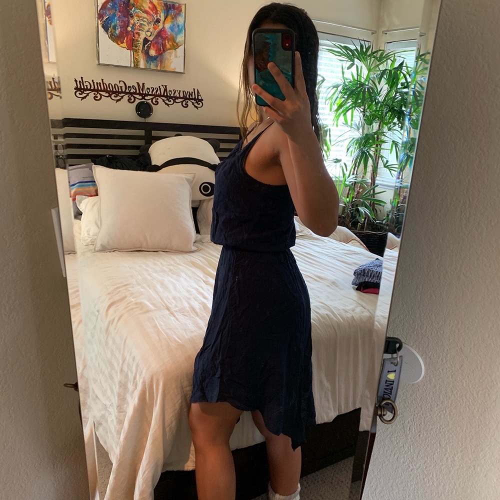 Navy Blue Dress
